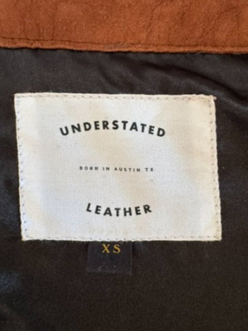 Free People Understated Leather Goat Suede Studded Skirt - Brown/XS - Picture 2 of 7